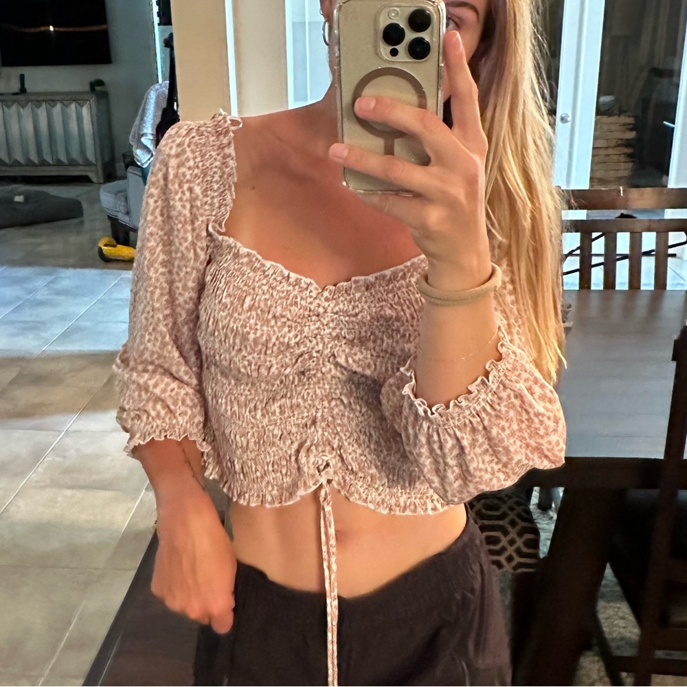 Ruched blouse